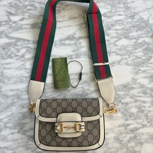 Horsebit 1955 mini bag GG beige designer inspired